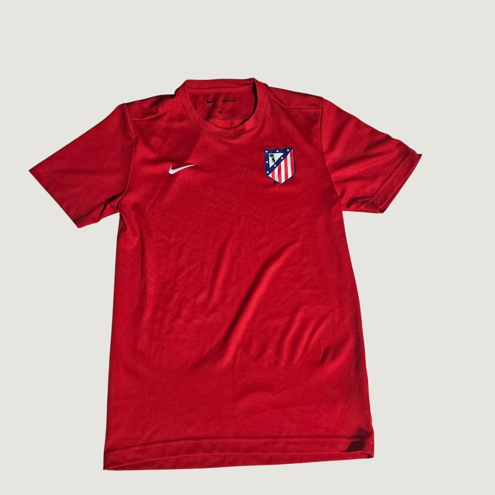 Nike Atletico Madrid Dri-FIT Training Shirt Mens Small Red Soccer Jersey Top